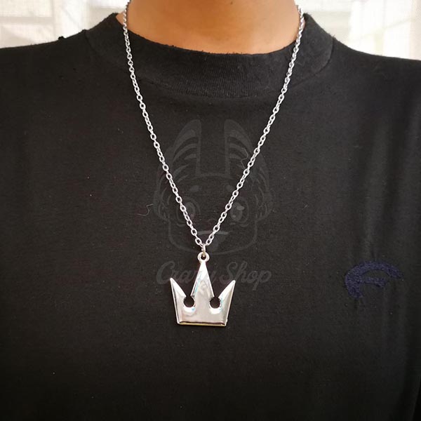 silver necklace